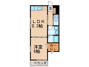 フェリーチェ二島の物件間取画像